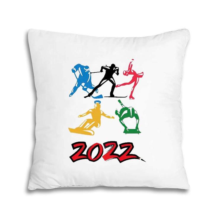 Winter Games 2022 Sport Lover Pillow