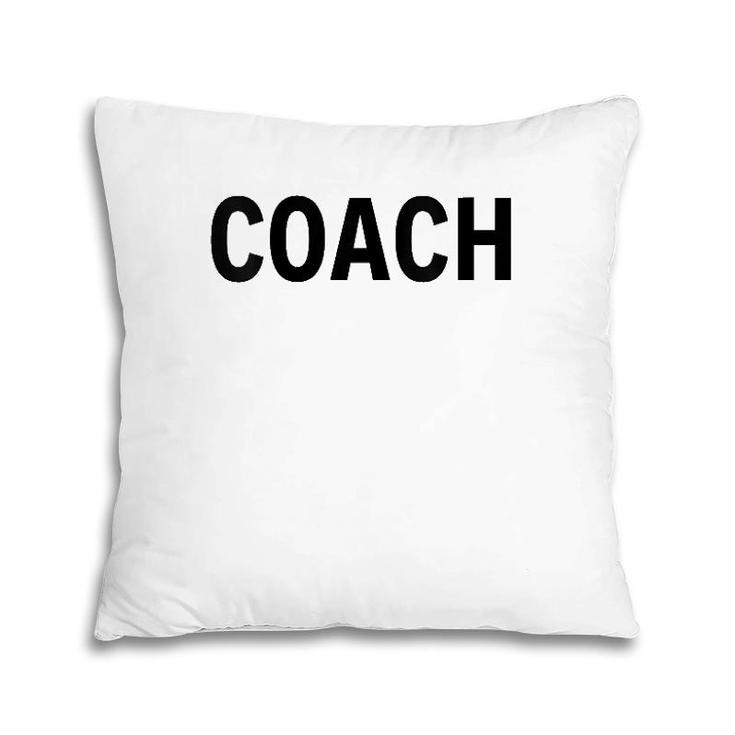 Womens Coach Employee Appreciation Gift Pillow
