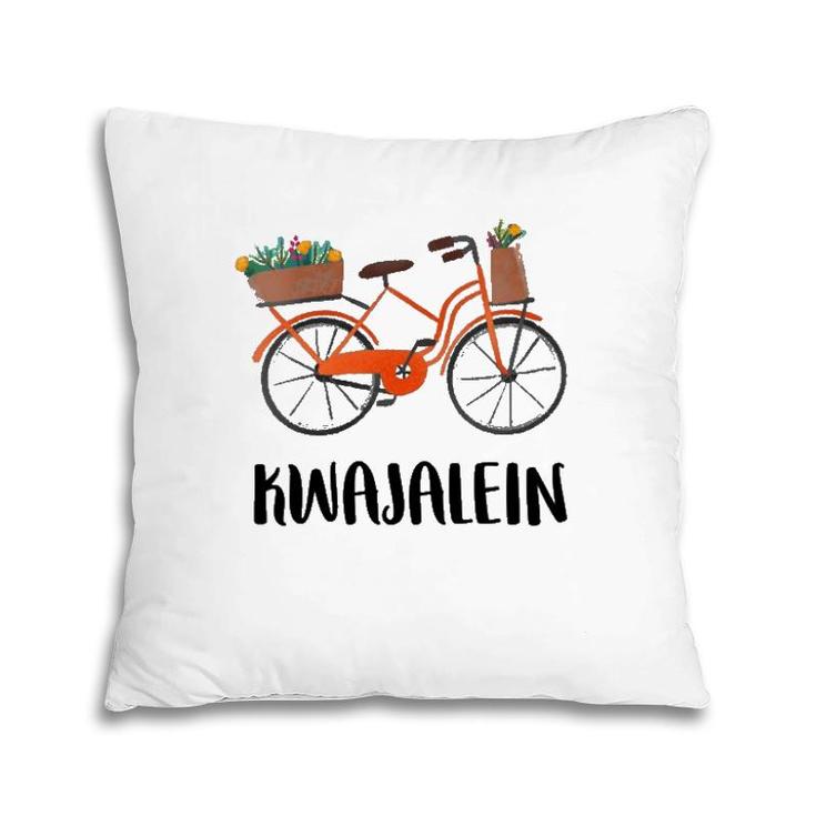 Womens Kwajalein Atoll Marshall Islands Kwaj Life Bicycle Bike Gift V Neck Pillow