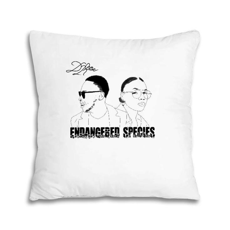 Young Empowerment Endangebed Species World Wildlife Day Pillow