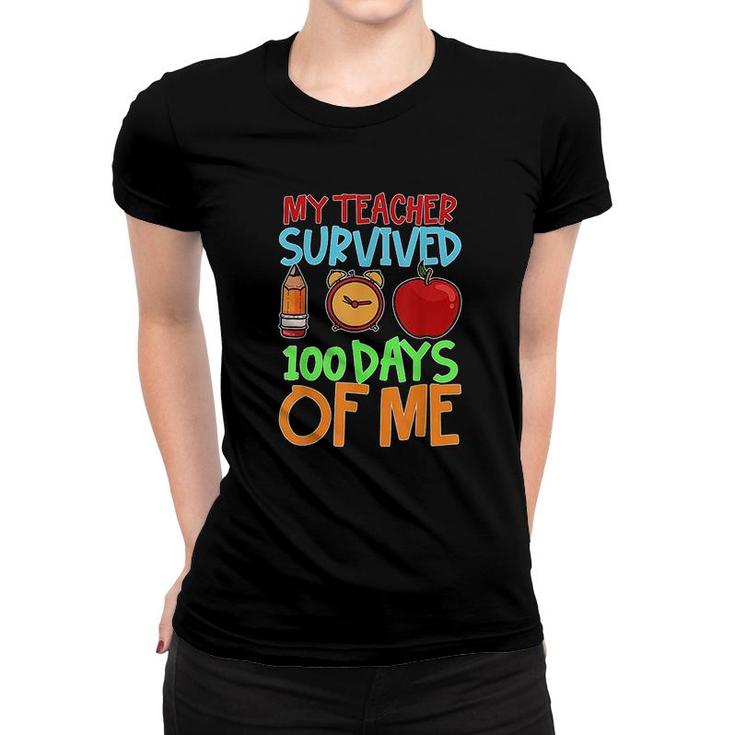 100 Days Of School Women T-shirt