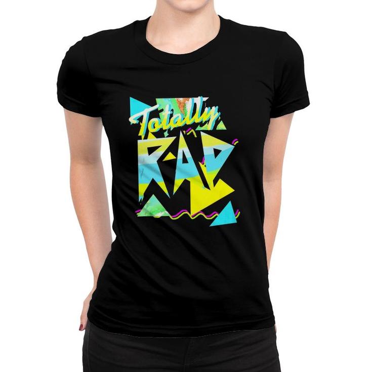 1980'S Totally Rad 80S Casual Hipster V1012 Aqua-Lemon-Ice Tank Top Women T-shirt