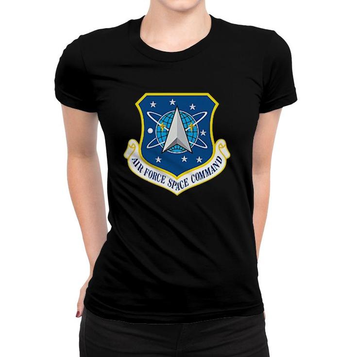 Air Force Space Command Afspc Military Veteran Insignia Women T-shirt
