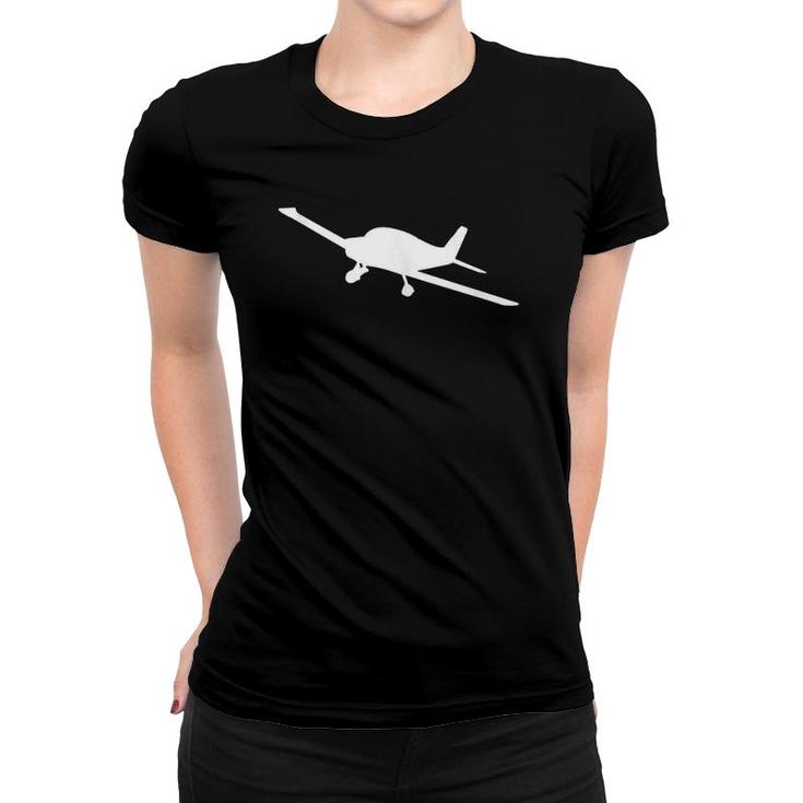 Airplane Cool Plane Aviation Pilot Women T-shirt