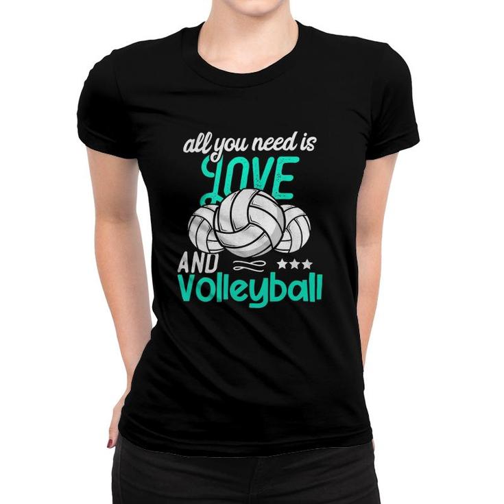 All You Need Is Love Volleyball Women T-shirt