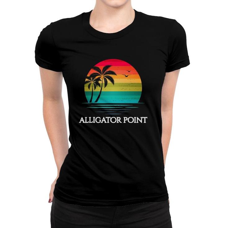 Alligator Point Florida Vacation Beach Family Group Gift Women T-shirt