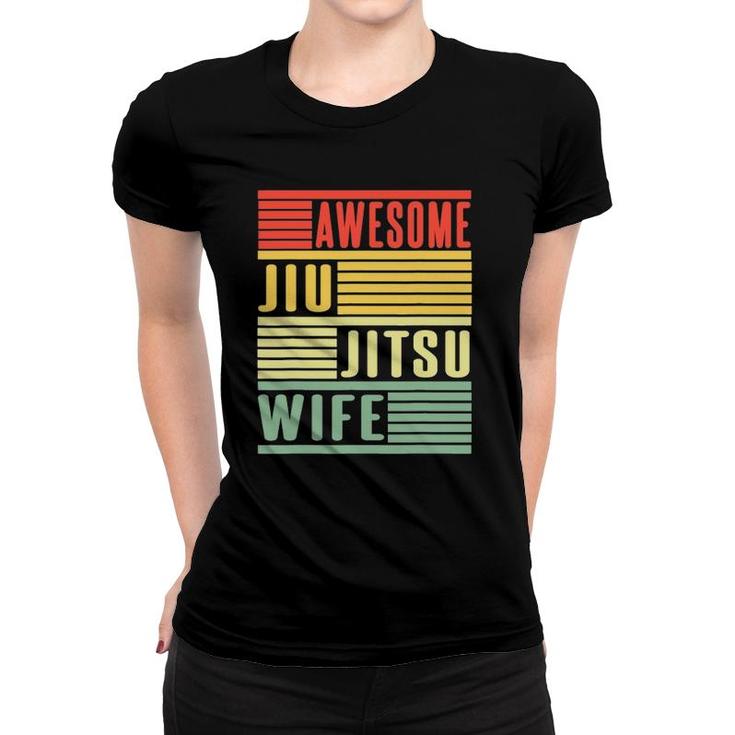 Awesome Jiu Jitsu Wife Women T-shirt