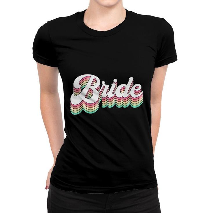 Bachelorette Bride To Be Retro Women T-shirt
