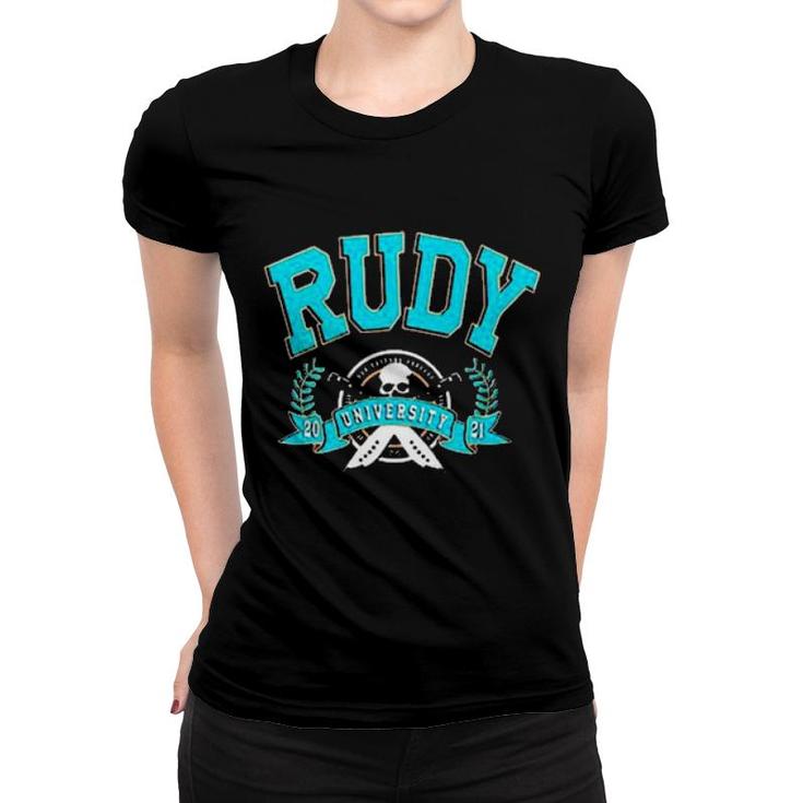 Bad Friends Rudy University  Women T-shirt