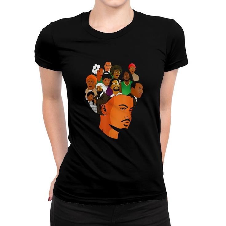 Black History Month Powerful Roots Women T-shirt