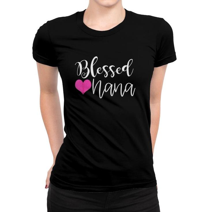 Blessed Nana Grandmother Women T-shirt