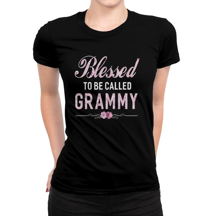 Blessed To Be Called Grammy Mother's Day Women T-shirt