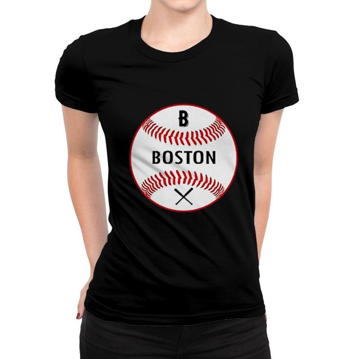 Boston Baseball Massachusetts Women T-shirt
