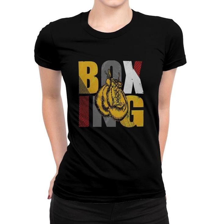 Boxing Boxer Fighting Sport Lover Women T-shirt