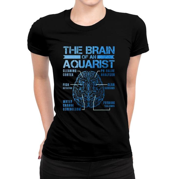 Brain Of A Aquarist For A Fish Aquarium Women T-shirt
