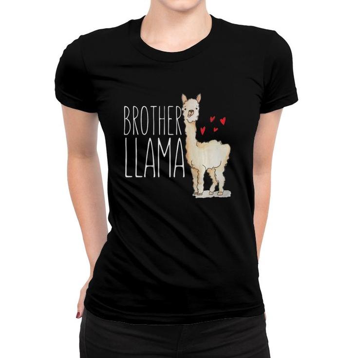Brother Llama  Matching Family Tribe Kids Son Boys Women T-shirt