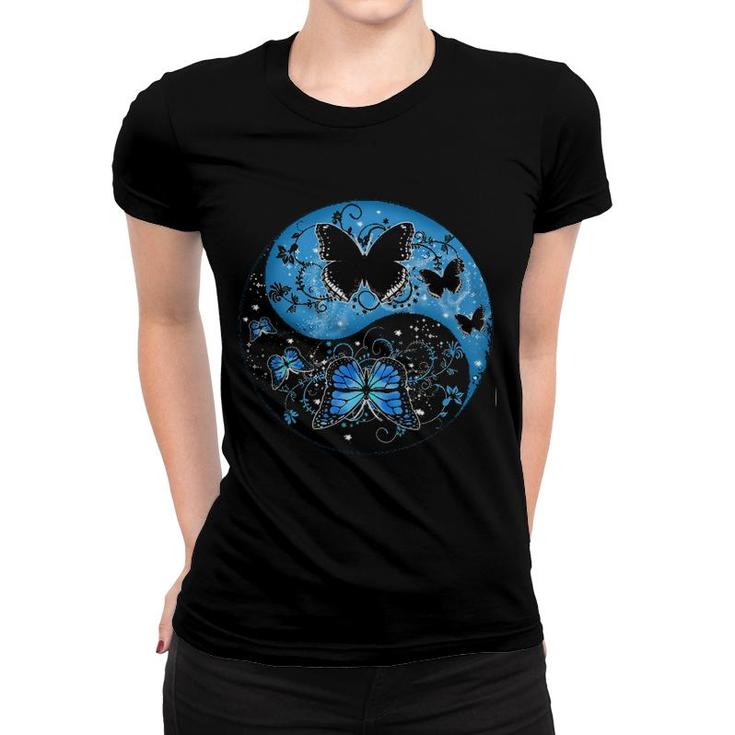 Butterfly Circle Women T-shirt