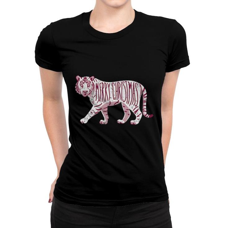 Candy Cane Tiger T  Women T-shirt