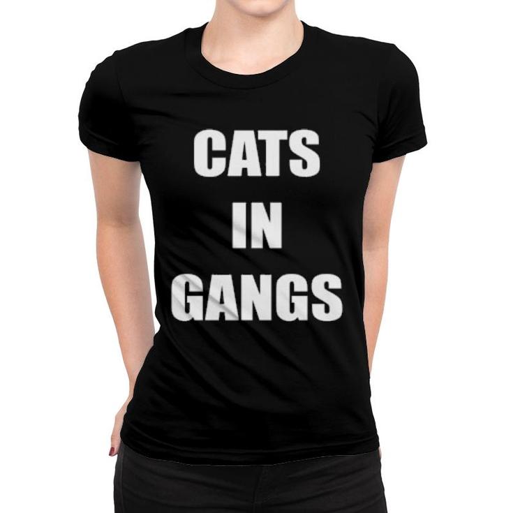 Cats In Gangs  Women T-shirt