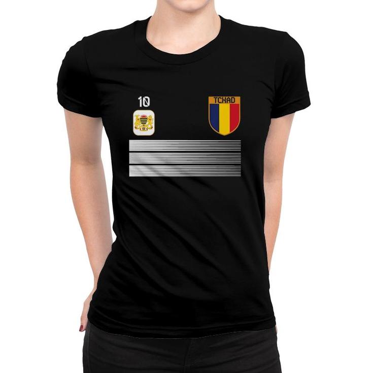 Chad Football Jersey 2021 Tchad Soccer Women T-shirt