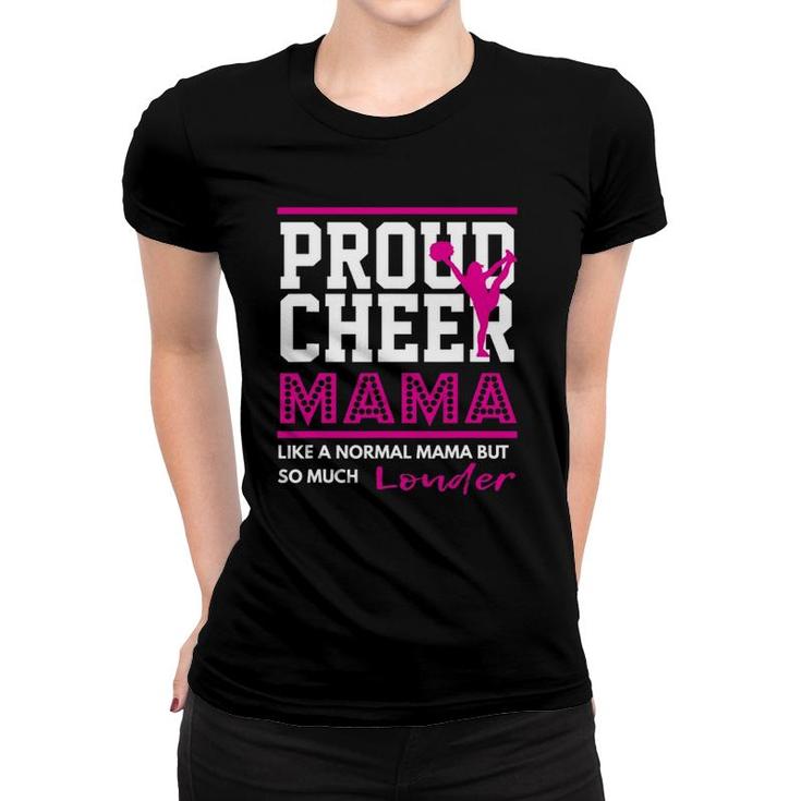Cheerleading - Proud Cheer Mama Gift Women T-shirt