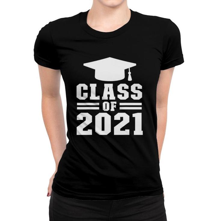 Class Of 2021 Senior 2021 Graduation 2021 Congrats Women T-shirt