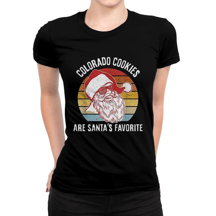 Colorado Cookies Are Santas Favorite Women T-shirt