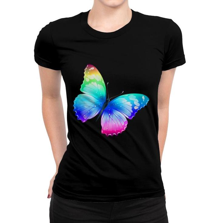 Colorful Butterfly Women T-shirt