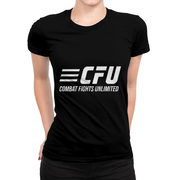 Combat Fights Unlimited  Women T-shirt
