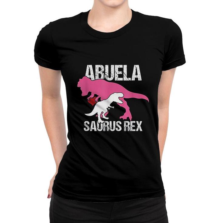 Cool Abuelita Abuela Saurus Rex Tyrannosaurus Rex Grandma Women T-shirt