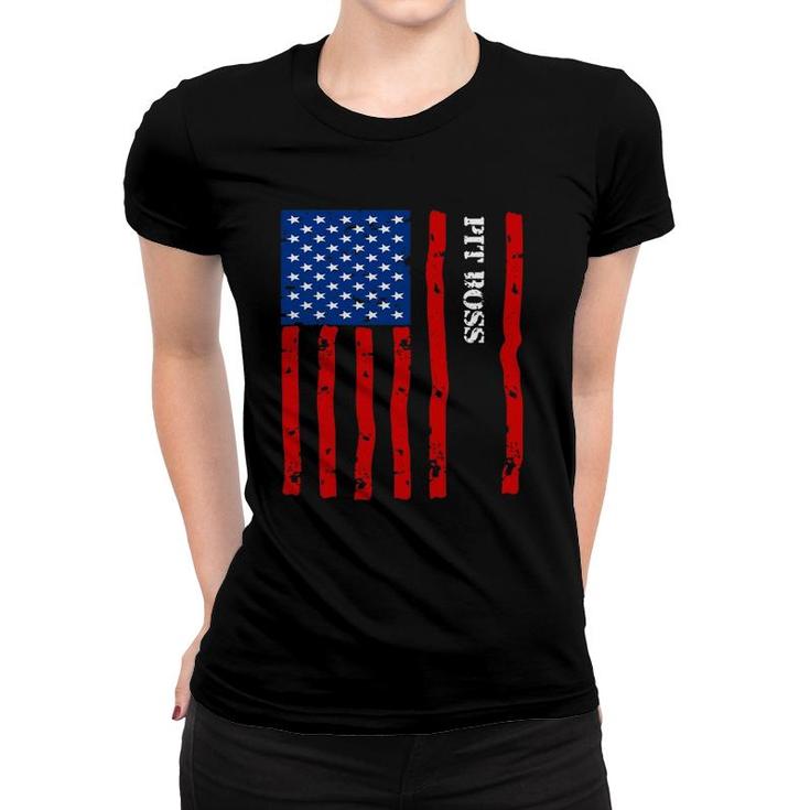 Cool Pit Boss Accessories Things Stuff Usa Flag Women T-shirt