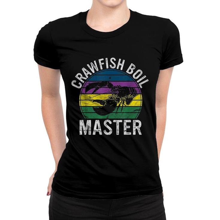 Crawfish Boil Master Gift Crab Costume Women T-shirt