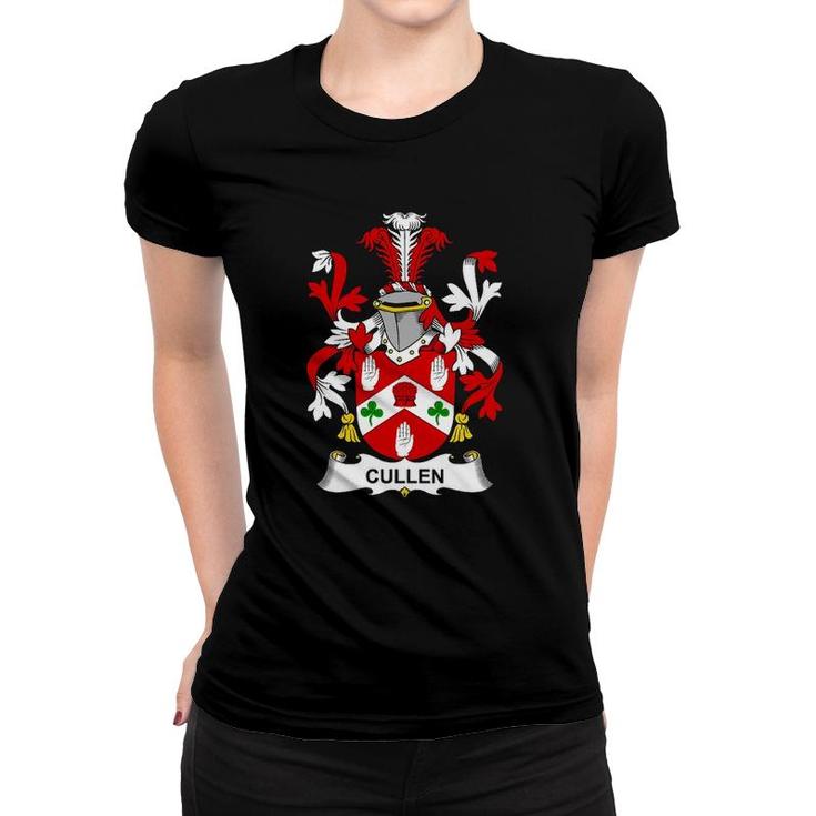 Cullen Coat Of Arms Family Crest Women T-shirt