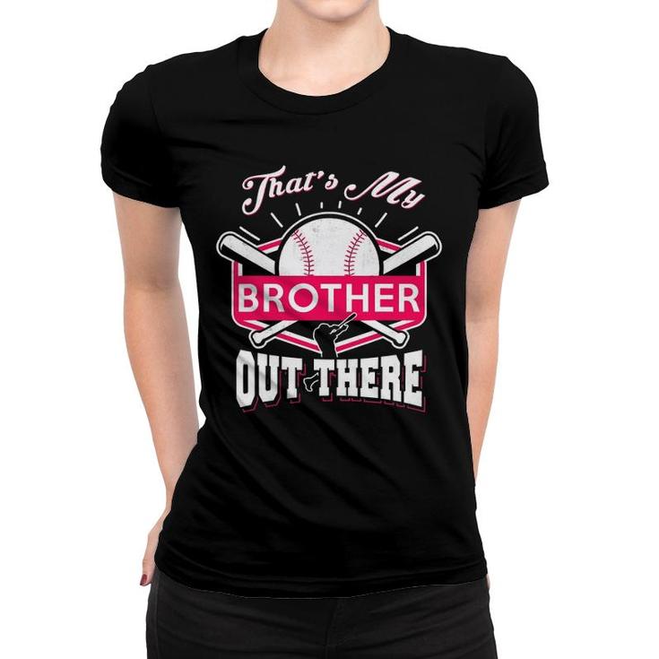 Cute Proud Baseball Sister Gift For Sisters Women T-shirt