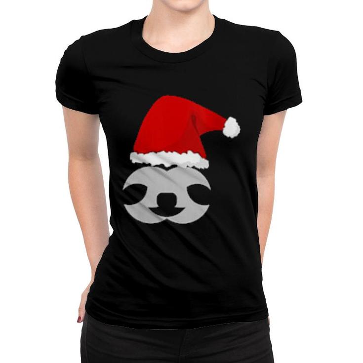 Cute Sloth Christmas Slothmas Sloth Xmas  Women T-shirt