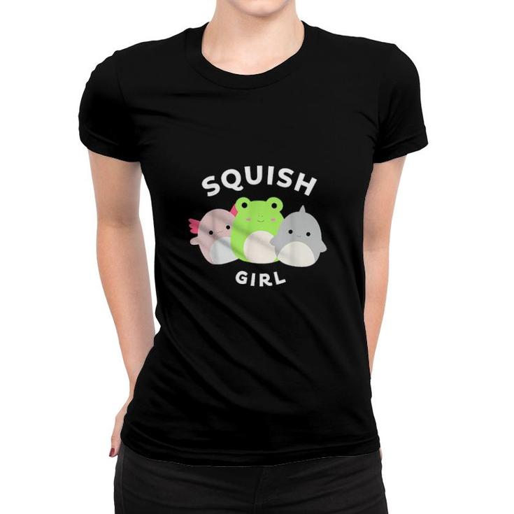 Cute Unicorn Squish Girl Squishmallow Costume Women T-shirt