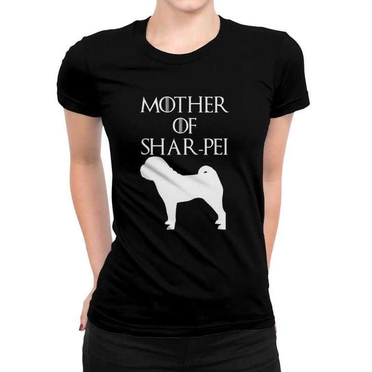 Cute Unique White Mother Of Chinese Shar-Pei E010612 Ver2 Women T-shirt
