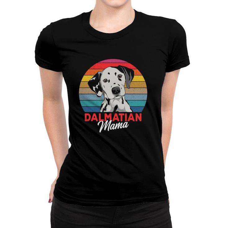 Dalmatian Mama Dog Mom Womens Women T-shirt