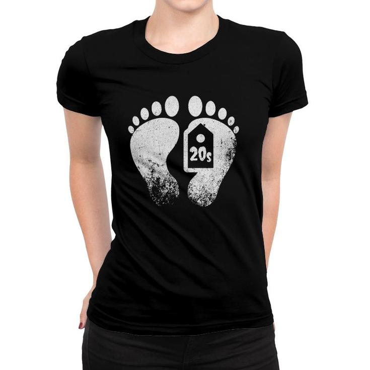 Death To 20S Black 30Th Birthday Funeral Party Women T-shirt