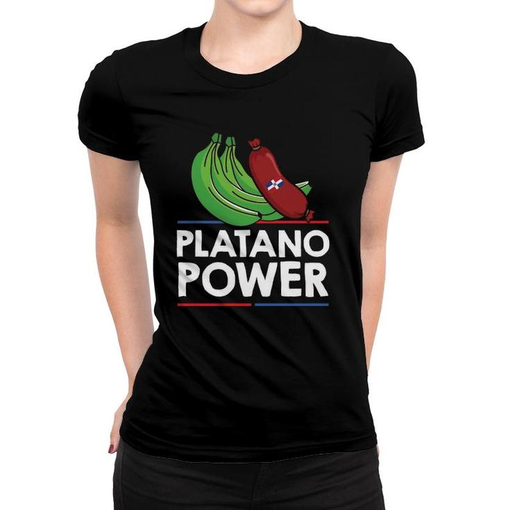 Dominican Republic - Platano Power Dominicana Heritage Women T-shirt