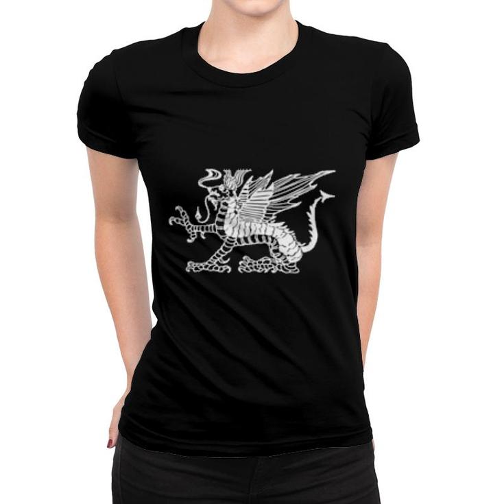 Dragon Art Tat Tattoo Groovy Design Einzigartiges Geschenk Schlange Papa  Women T-shirt