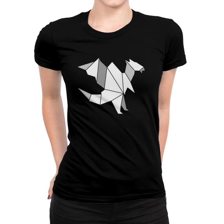 Dragon Origami For Kids Gift Women T-shirt