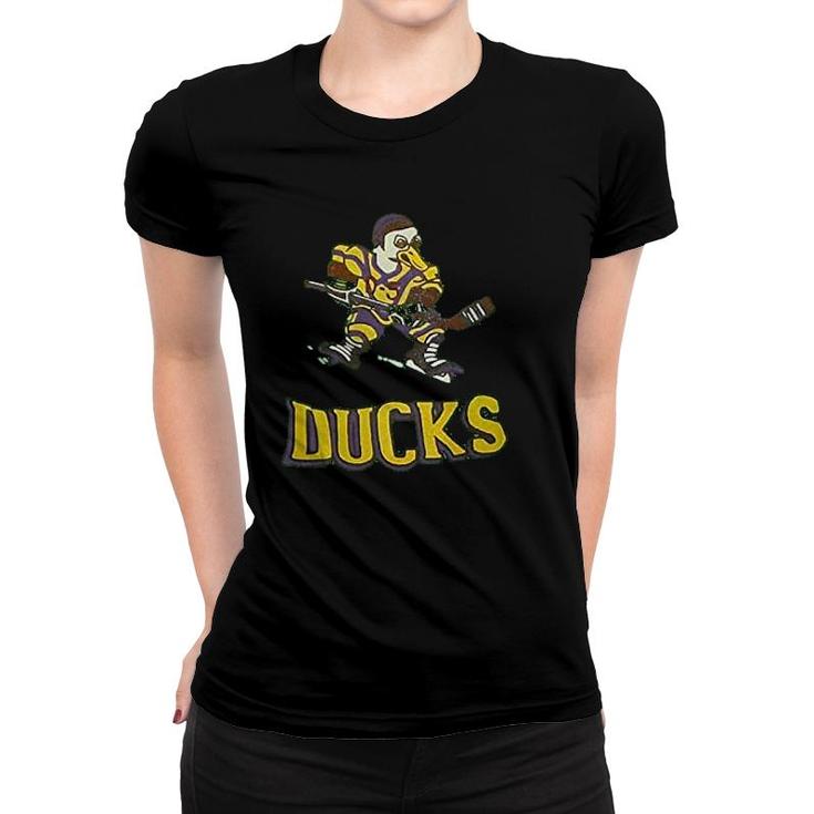 Ducks Jersey Costume Hockey Player Women T-shirt