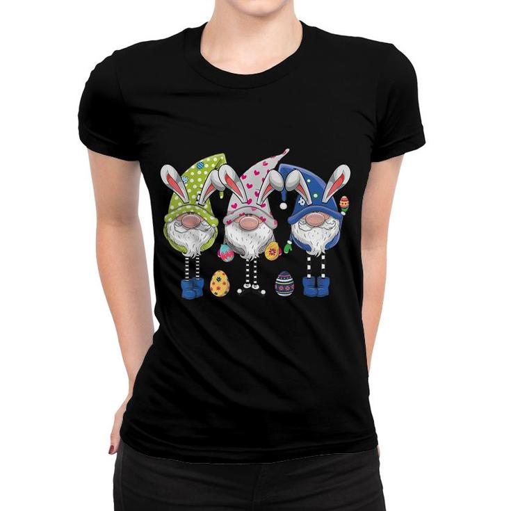 Easter Gnomes Egg Hunting Gifts Women T-shirt