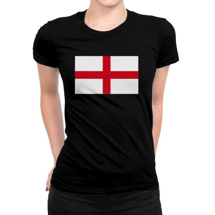 England Flag British Uk English Cross Flags Men Women Gift Women T-shirt