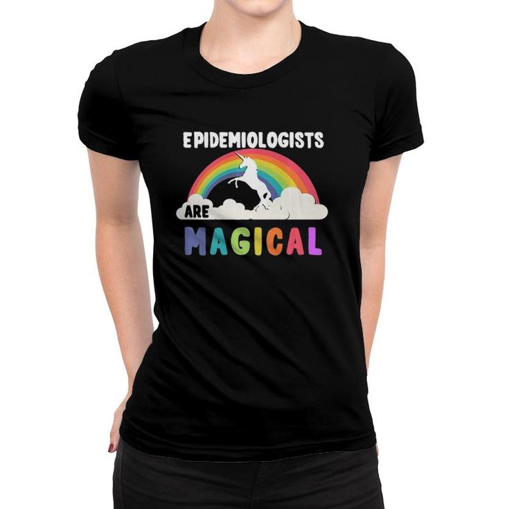 Epidemiologists Are Magical Premium Unicorn Women T-shirt