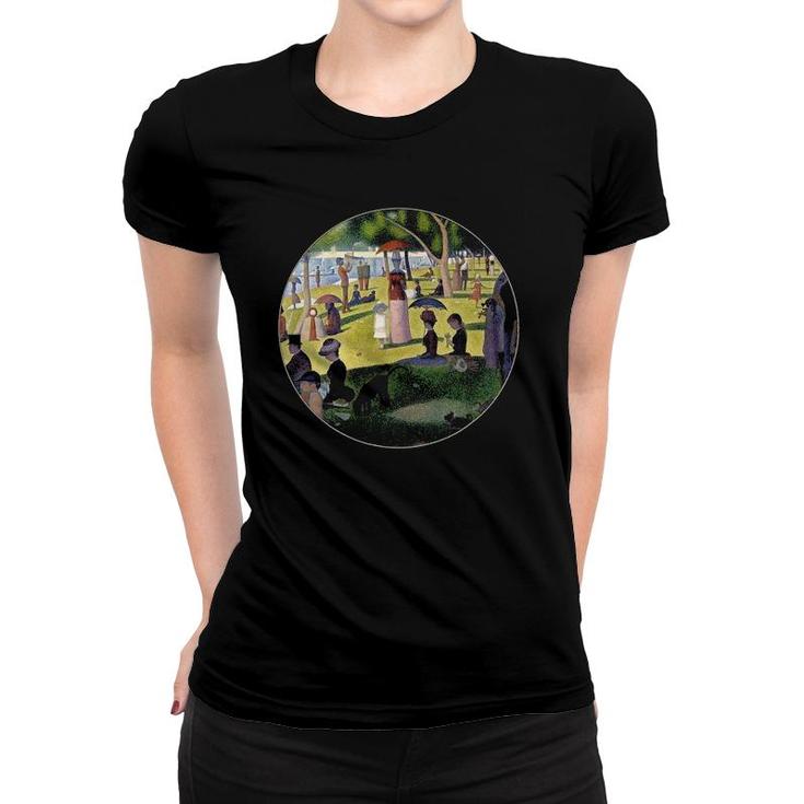 Famous Art Sunday On La Grande Georges Seurat Special Design Women T-shirt