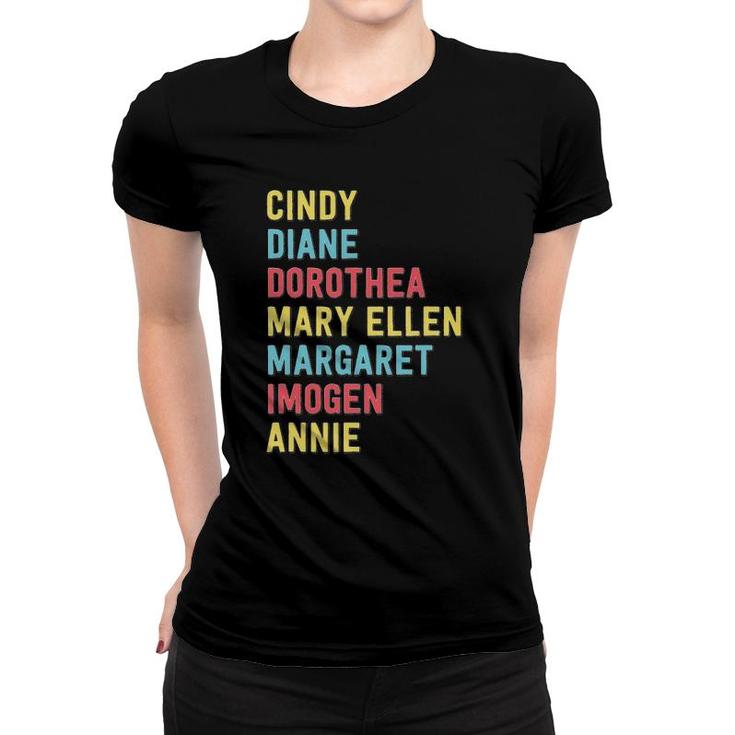 Famous Women In Photography For Photographers Women T-shirt