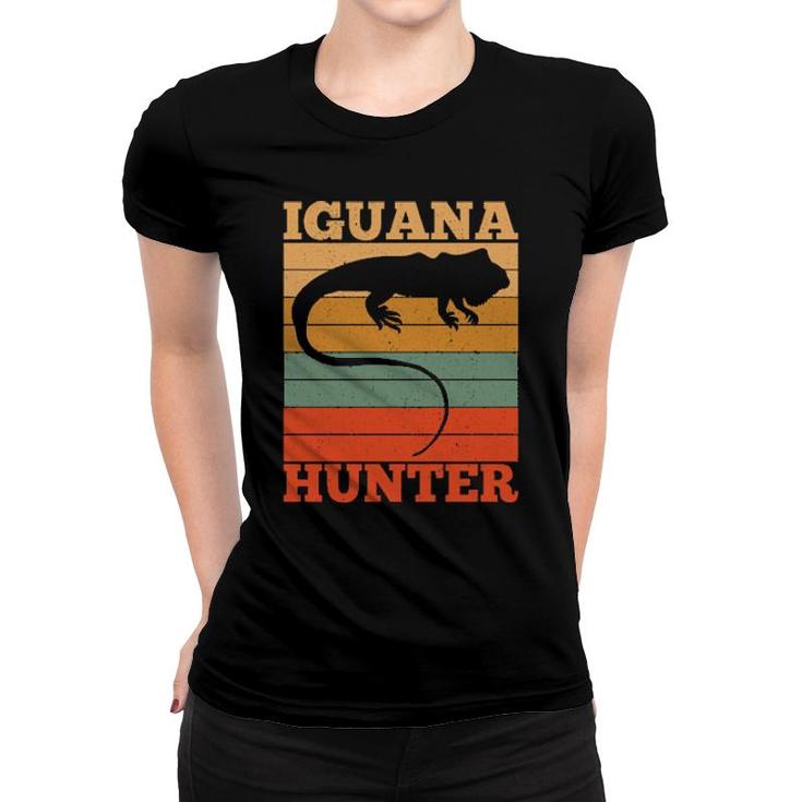 Florida Iguana Hunter Funny Women T-shirt