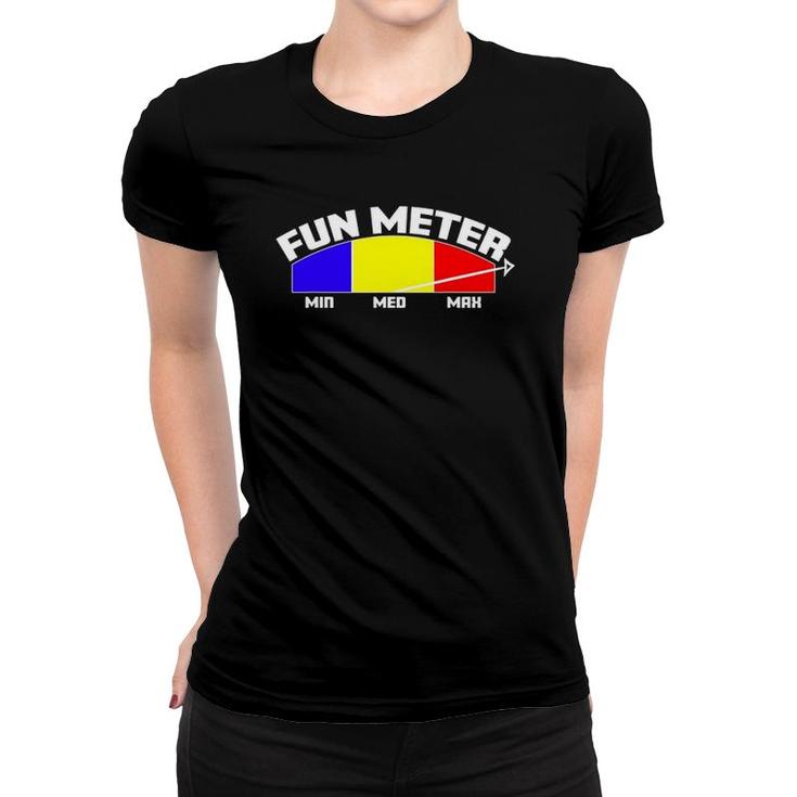 Fun Meter Off The Charts Women T-shirt